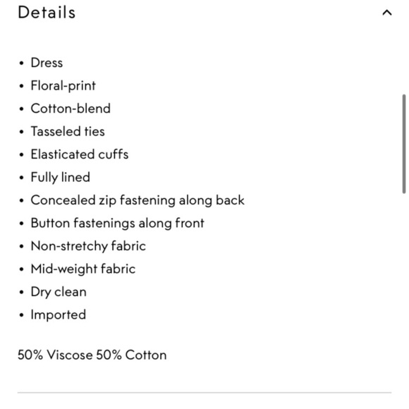 Bytimo Floral Tassel Midi Dress Large - Picture 4 of 10